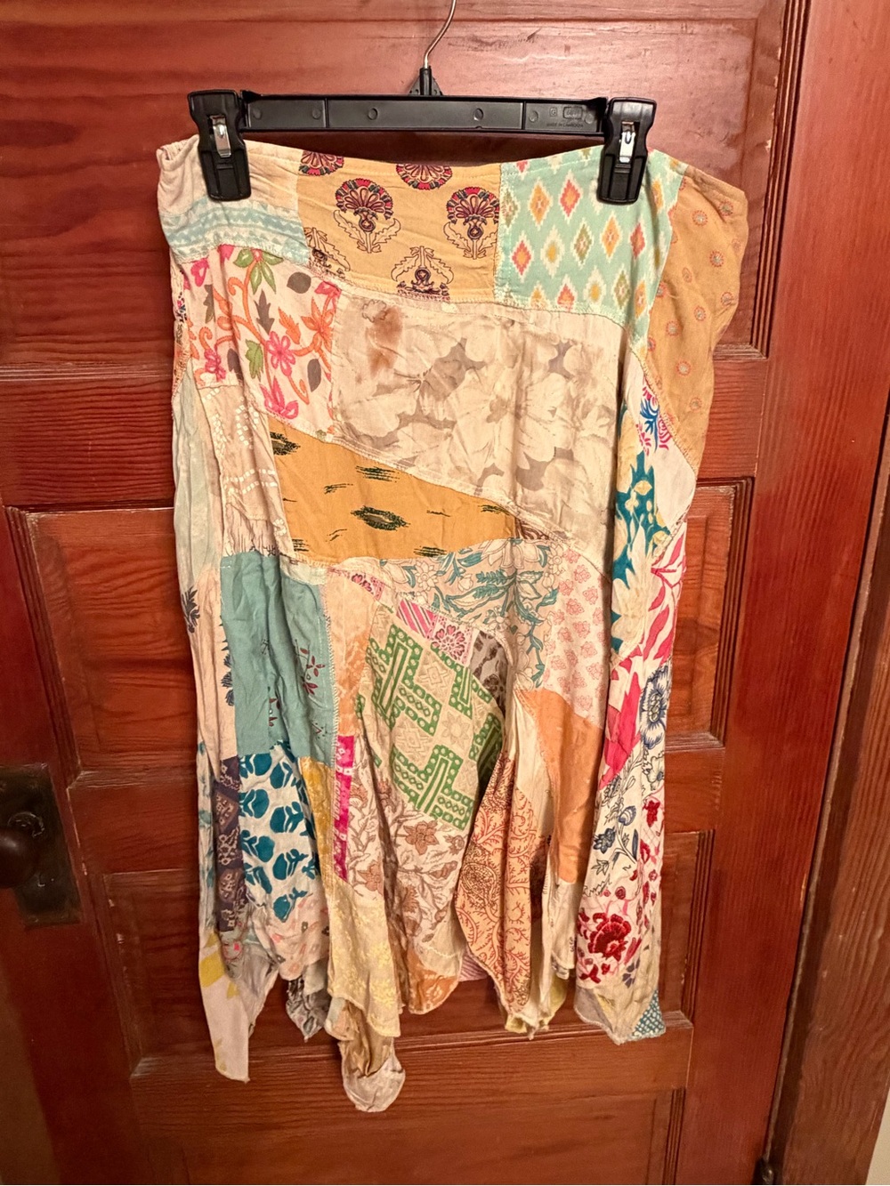 Jaded Gypsy Bohemian Patchwork Maxi Skirt NWT - Picture 2 of 6